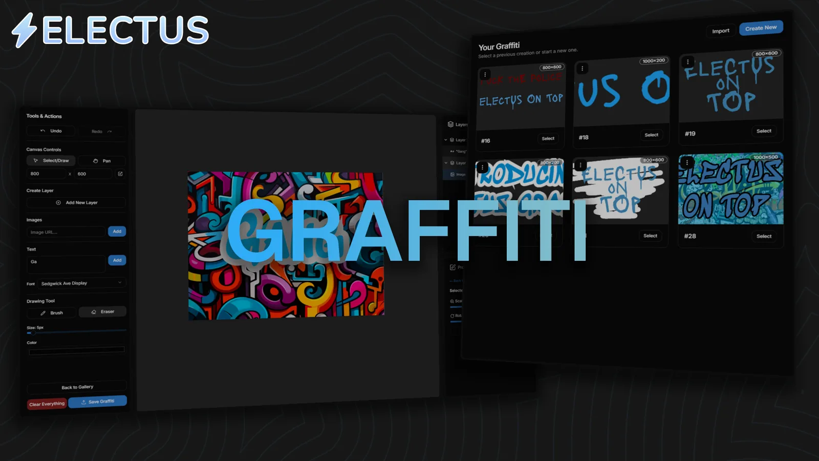 Electus Graffiti, FiveM Graffiti Script